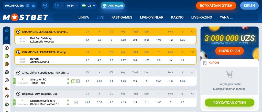 Türk Oyuncular İçin En İyi Bahis ve Online Casino Sitesi Platformu Mostbet Türkiye'ye Davet Edin